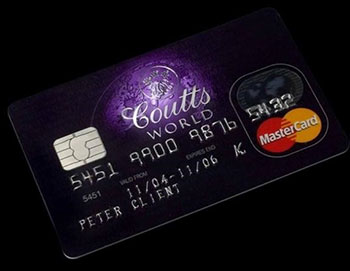 英女王的信用卡——Coutts全球丝绸卡