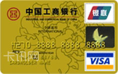 工商银行牡丹双币贷记卡（VISA版-金卡）