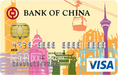中银长城国际港澳自由行卡（VISA版-普卡）