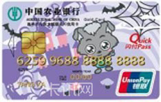 农业银行喜羊羊与灰太狼联名IC信用卡（小灰灰版-金卡）
