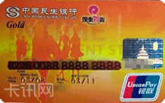 民生银行银泰联名信用卡（普卡）