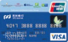 优悦会·浦发银行联名信用卡（VISA版-普卡）