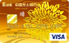 光大银行阳光信用卡（VISA版-金卡）