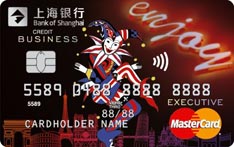 上海银行enjoy主题信用卡（万事达版-白金卡）