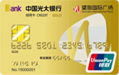 光大银行望海国际信用卡（金卡）