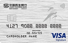 民生银行精英白金信用卡（VISA版）