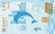 盛京银行城市无界信用卡（大连海洋蓝）