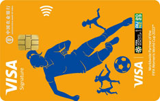 农业银行Visa FIFA女子足球世界杯信用卡（球员版）